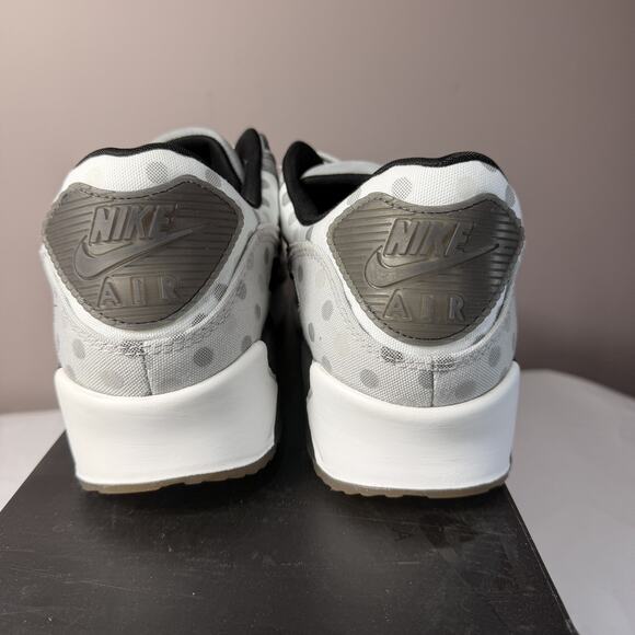 New Men Size 14 - Nike Air Max 90 NRG Grey White Black Polka Dot CZ1929-100 main image 6